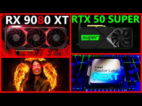 AMD RX 9080 XT, Nvidia RTX 50 SUPER, Intel Raptor Lake Next Leak, XBOX Spin-Off | Broken Silicon 366