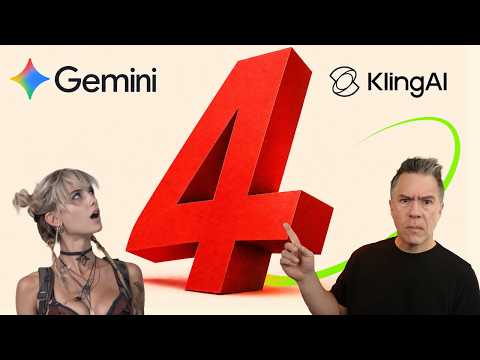 Kling 4! Gemini 4! ElevenLabs v4! Ideogram 4.5! Everything Goes Four!