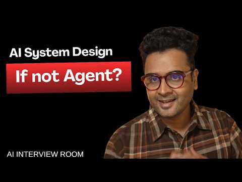 "Why Did You Use an Agent?" — The Follow-Up That Exposes Almost Everyone - AI Interview Prep Latest