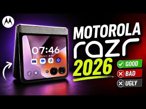 Motorola Razr (2026) Pros & Cons - GOOD, BAD & UGLY!