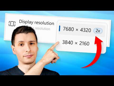 Double Your Screen Resolution for Free