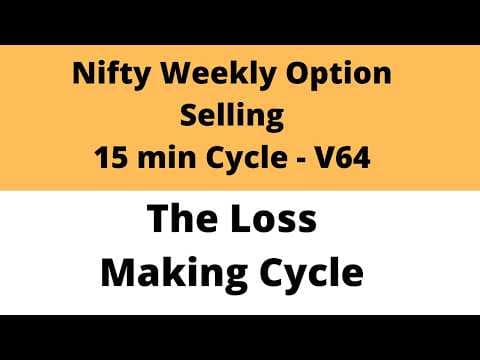 Nifty Weekly Option Selling | The Loss Making Cycle | 15 min Cycle | V64