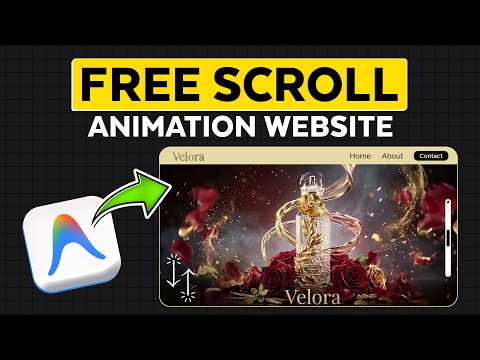 I Built an Animated Product Website in 10 Minutes using AI (Google Anti-Gravity)