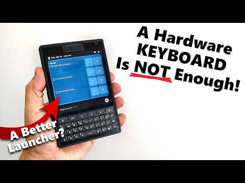 This makes keyboard phones better! (Mink Launcher on the Unihertz Titan 2)