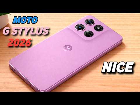 Motorola Moto G Stylus (2026) - First Look, Design, Specs & Price