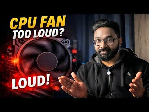 Loud CPU Fan Driving You Crazy? Fix It Now