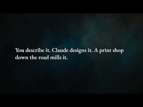 the day claude learned to make physical things