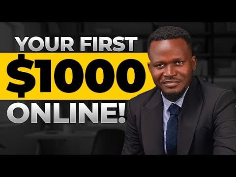 How to Make Your First $1,000 Online, Then Scale It to $10,000 and Beyond