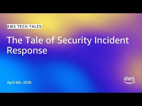 The Tale of Security Incident Response