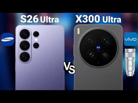 Samsung Galaxy S26 Ultra vs vivo X300 Ultra 🔥 Full Comparison 2026