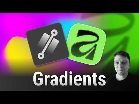 All 10 Gradient Types in Affinity 3.3 – Including New Diffusion Gradient
