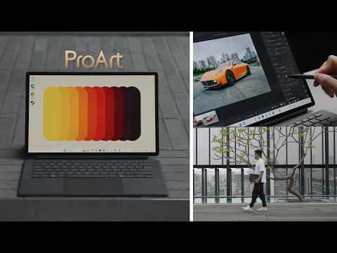 ASUS ProArt PZ14 (2026) // The Ultimate 2-in-1 for Digital Artists + Snapdragon X2 Elite!