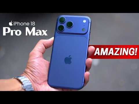 iPhone 18 Pro Max — THIS LOOKS AMAZING!
