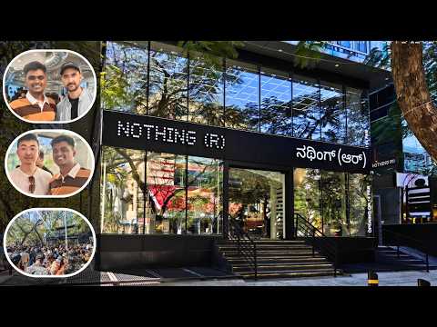 I Visited Nothing Store Bengaluru - Met Carl Pei & Akis Evangelidis! 🚀
