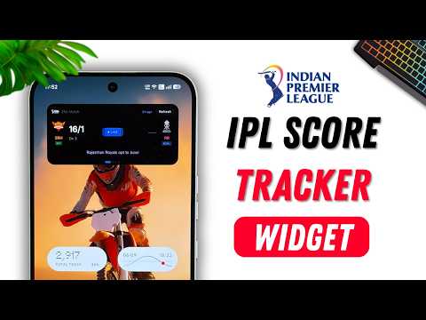 IPL Score Tracker Widget for Nothing Phones! 🚀