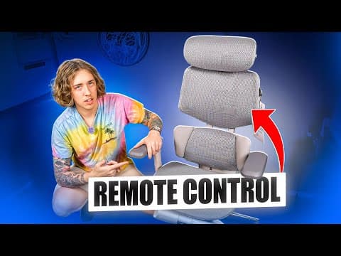 This Ergonomic Chair Has A Remote - Hbada X7 Review
