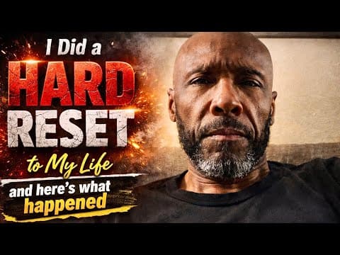 I Did a Hard RESET to My Life and Here's What Happened