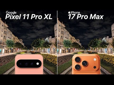 Google Pixel 11 Pro XL VS iPhone 17 Pro Max Camera Test Comparison