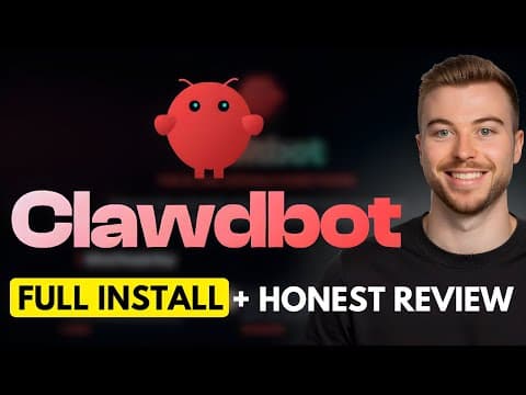 Clawdbot: Complete Beginner Guide! (2026)