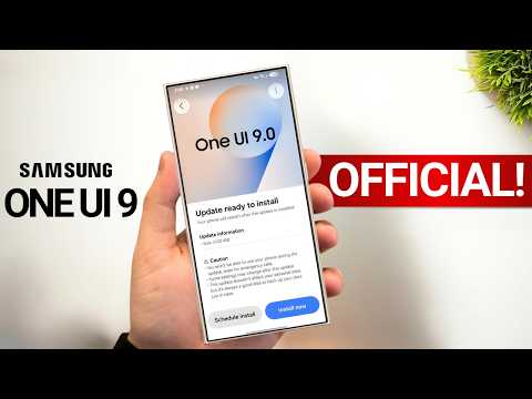 Samsung One UI 9.0 Android 17 - OFFICIAL UPDATE!