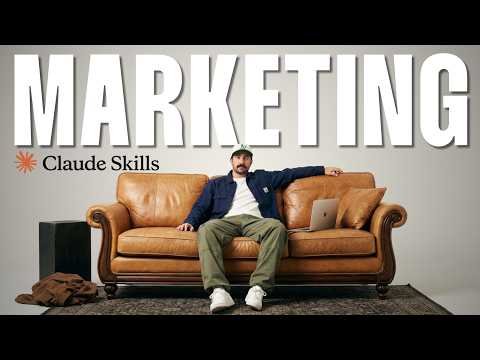 5 Claude Marketing Skills I Can't Live Without (steal them)