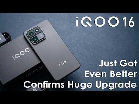 iQOO 16 Just Got Even Better! New Leak Confirms Huge Upgrade