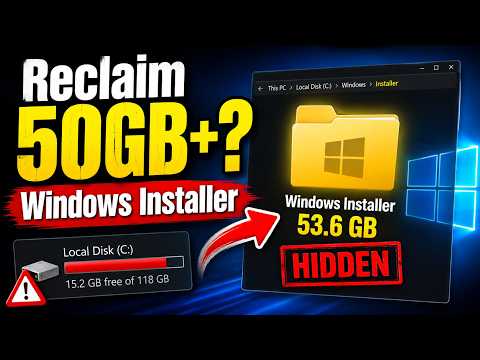 This HIDDEN Windows Folder is STEALING Your Storage Space