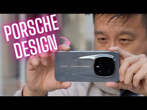Honor Magic 8 Pro RSR Porsche Design Hands-On!