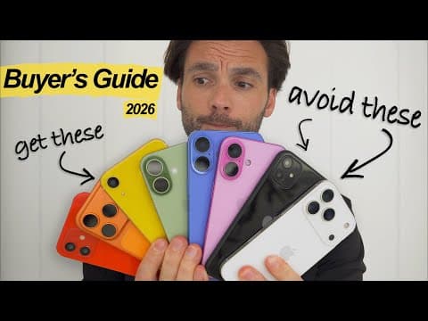 The Best iPhones To Buy Right Now! (And The Ones To Avoid) Early 2026