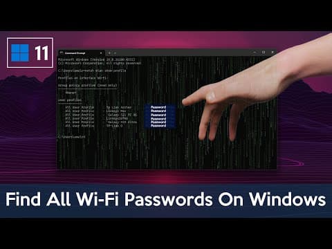 How to Find WiFi Password On Windows 11 (really easy)
