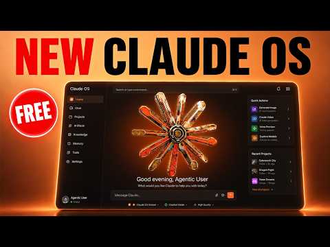 Claude: NEW AI Operating System is INSANE!