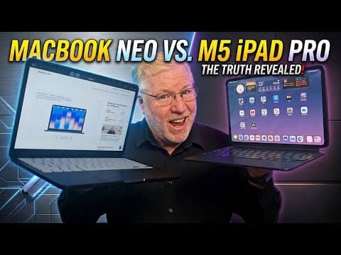 MacBook Neo vs iPad Pro: Which One to Get?
