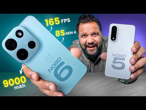 Nord 6 Review - Best Phone Under Rs 40,000 Right Now? Ft. Comparison vs Nord 5