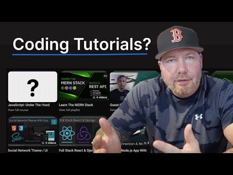 Why I stopped making coding tutorials
