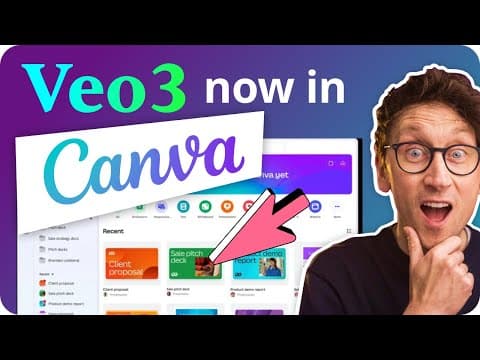 Canva JUST Added Veo 3! Make Viral AI Videos with Sound!
