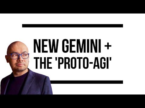 Gemini Exponential, Demis Hassabis' ‘Proto-AGI’ coming, but …
