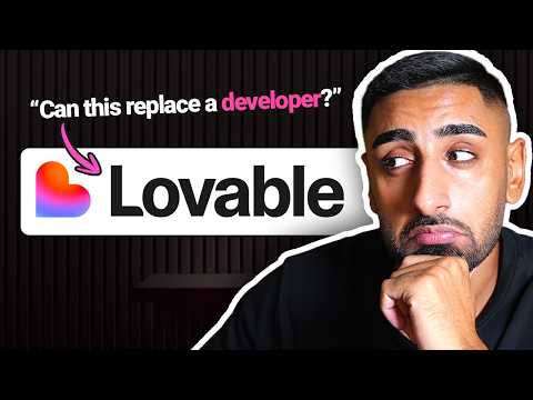 Did Lovable just replace Developers once and for all...? (Full Beginner Tutorial with Payments & AI)