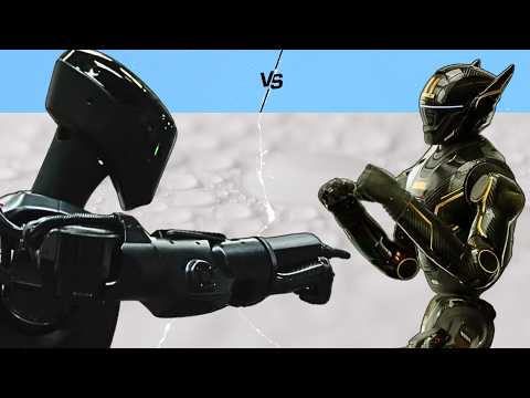Phantom MK1 vs EngineAI T800 Humanoid Robot Warriors (AI NEWS)