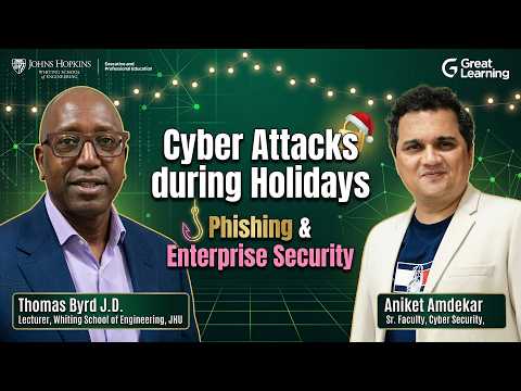 Holiday Cyber Attacks, Phishing & Enterprise Security w/ Dr. Byrd Johns Hopkins X Aniket | Ep 3