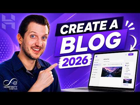 How To Create a Blog Website in 2026