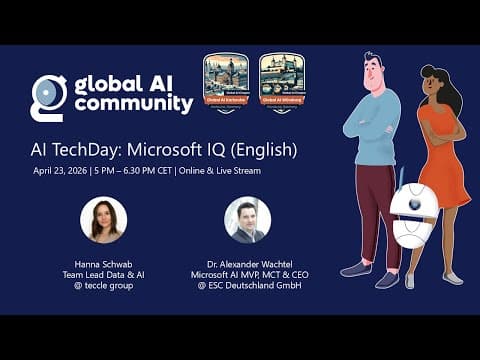 AI TechDay: Microsoft IQ