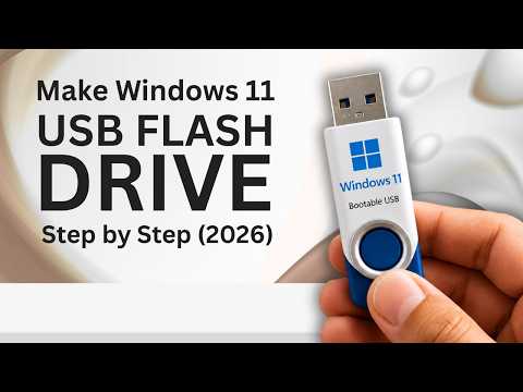 How to Create a Windows 11 Bootable USB FLASH DRIVE (Officially)
