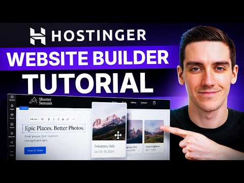 Hostinger Website Builder - Full Tutorial for Beginners (2026)