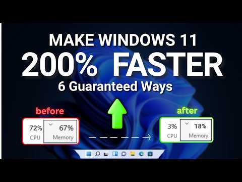 Make Windows 11 Faster Without Upgrading Hardware or Overclocking
