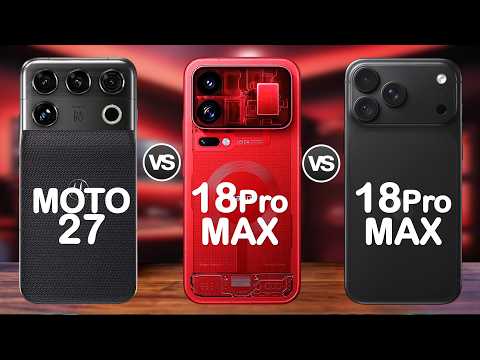 Motorola Signature 27 vs iPhone 18 Pro Max vs Xiaomi 18 Pro Max — Same Design, Different Approach!