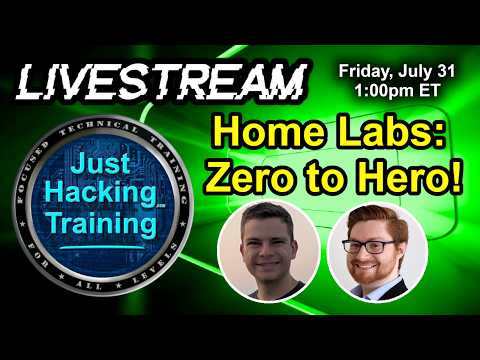 JHT Course Launch! Home Labs with Proxmox