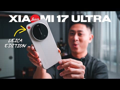 Xiaomi 17 Ultra LEICA EDITION: This Phone/Camera is AMAZING! 🤯🔥