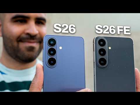 Galaxy S26 FE vs. S26: A REAL Day Camera & Battery Test