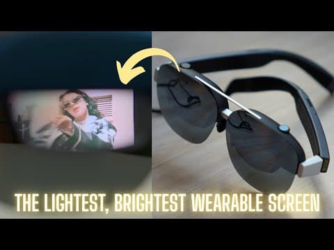 Vizo Z1 Pro: Lightest Wearable Screen Yet