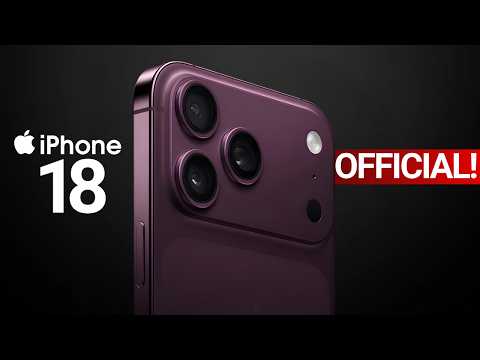 iPhone 18 Pro Max - IT'S OFFICIAL!
